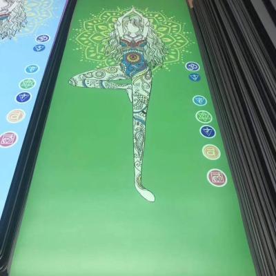 Digital Color Printing PU Yoga Mat